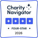 Charity Navigator Four Star Rating Badge
